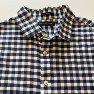 TOMMY HILFIGER GINGHAM CHECK SLIM FIT SHIRT